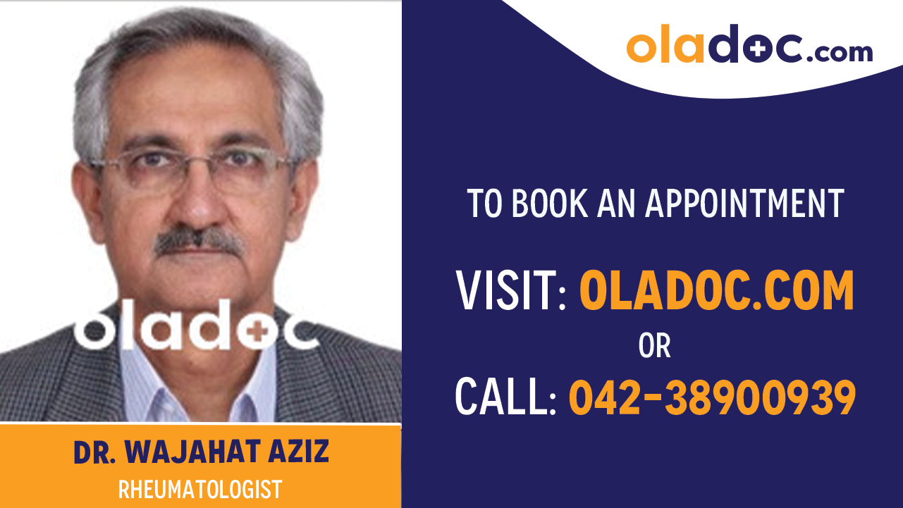 Book appointment with   Dr. Tabe Rasool-best Rheumatologist in Islamabad
